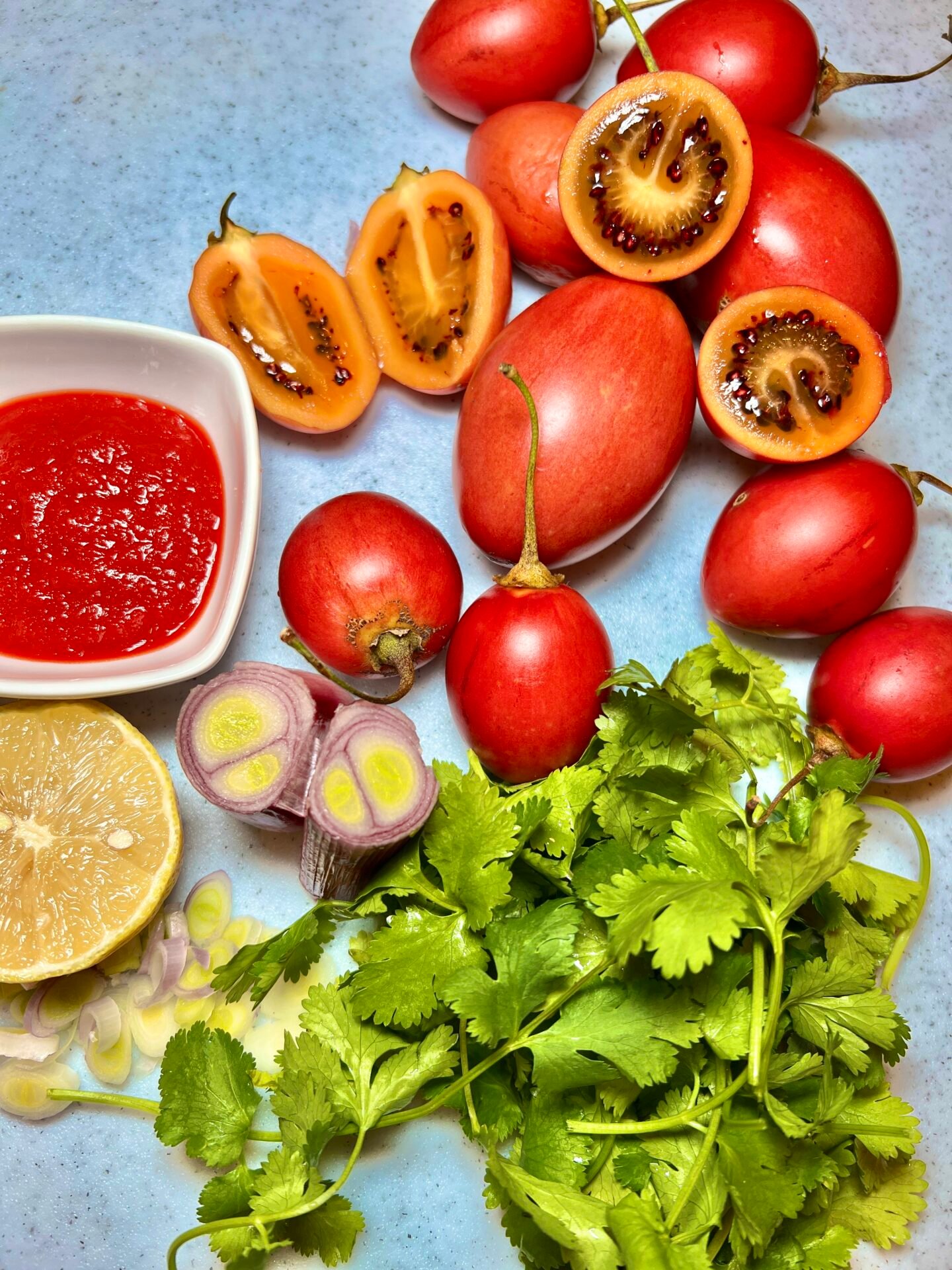 How To Make Tamarillo Salsa From Homegrown Tree Tomatoes - Marzi's Garden